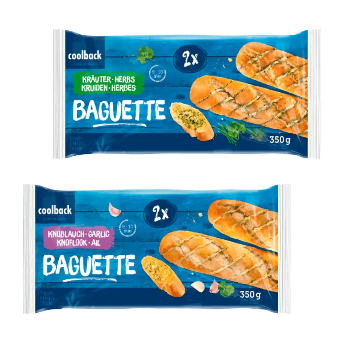 Bild 1 von COOLBACK Gewürzbutter-Baguette XXL 350g