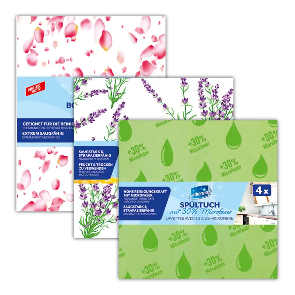 Bild 1 von Saubermax Boden-/ Spül-/ Universaltuch