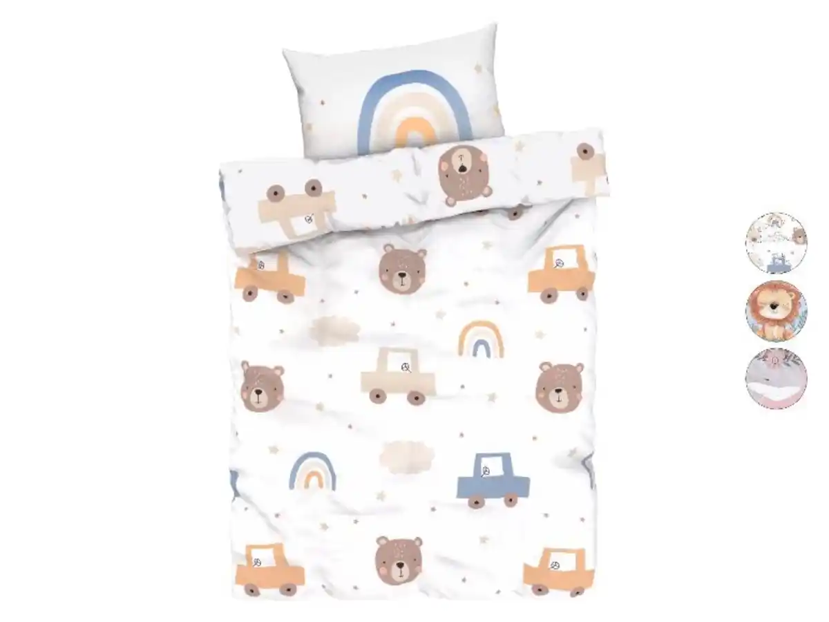 Bild 1 von LIVARNO home Baby-Bettwäsche, 100 x 135 cm