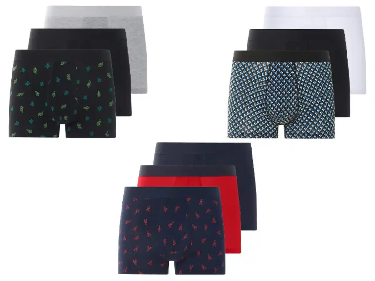 Bild 1 von LIVERGY® Herren Boxer, 3 Stück