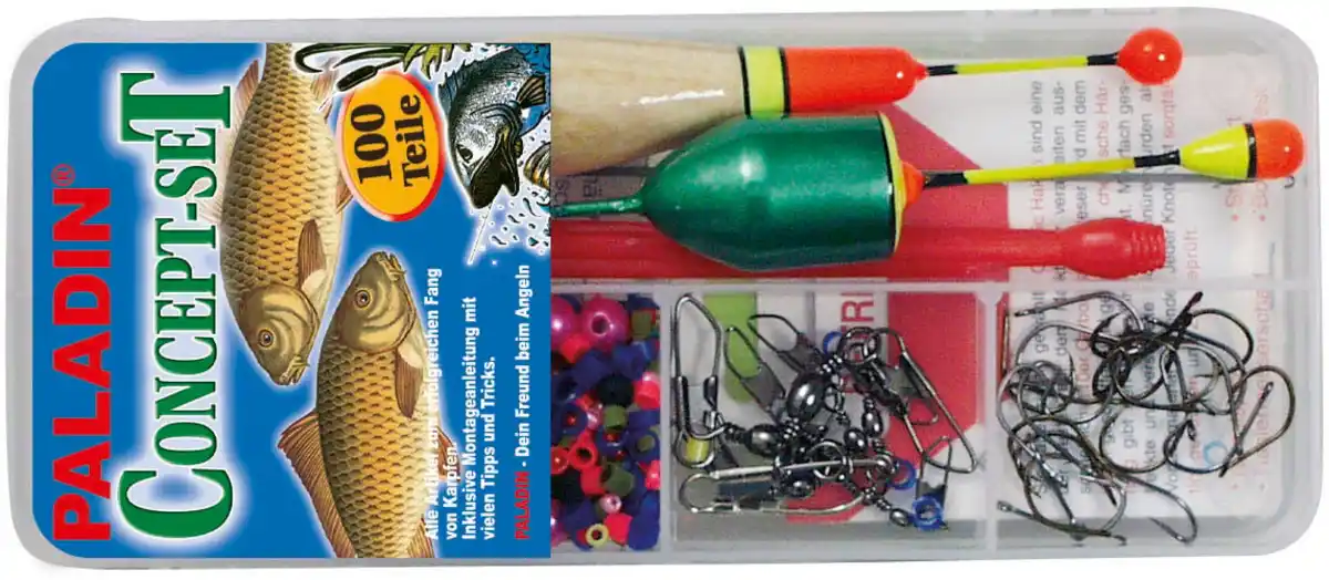 Bild 1 von Classic Angelset Karpfen ca 100 Teile/23,0x12,5x3,2cm