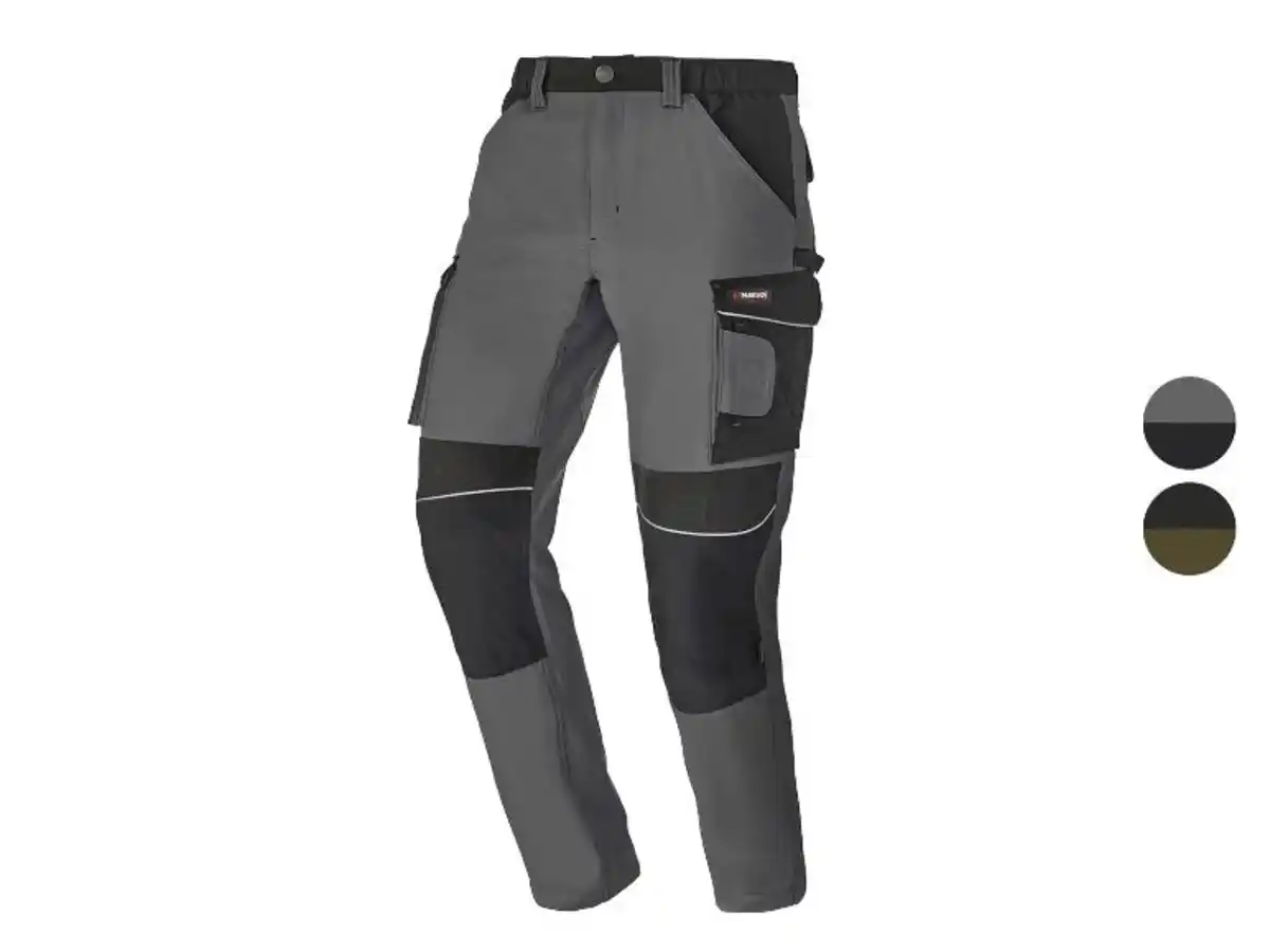 Bild 1 von PARKSIDE PERFORMANCE® Herren Arbeitsbundhose Stretch mit CORDURA® Knieverstärkung