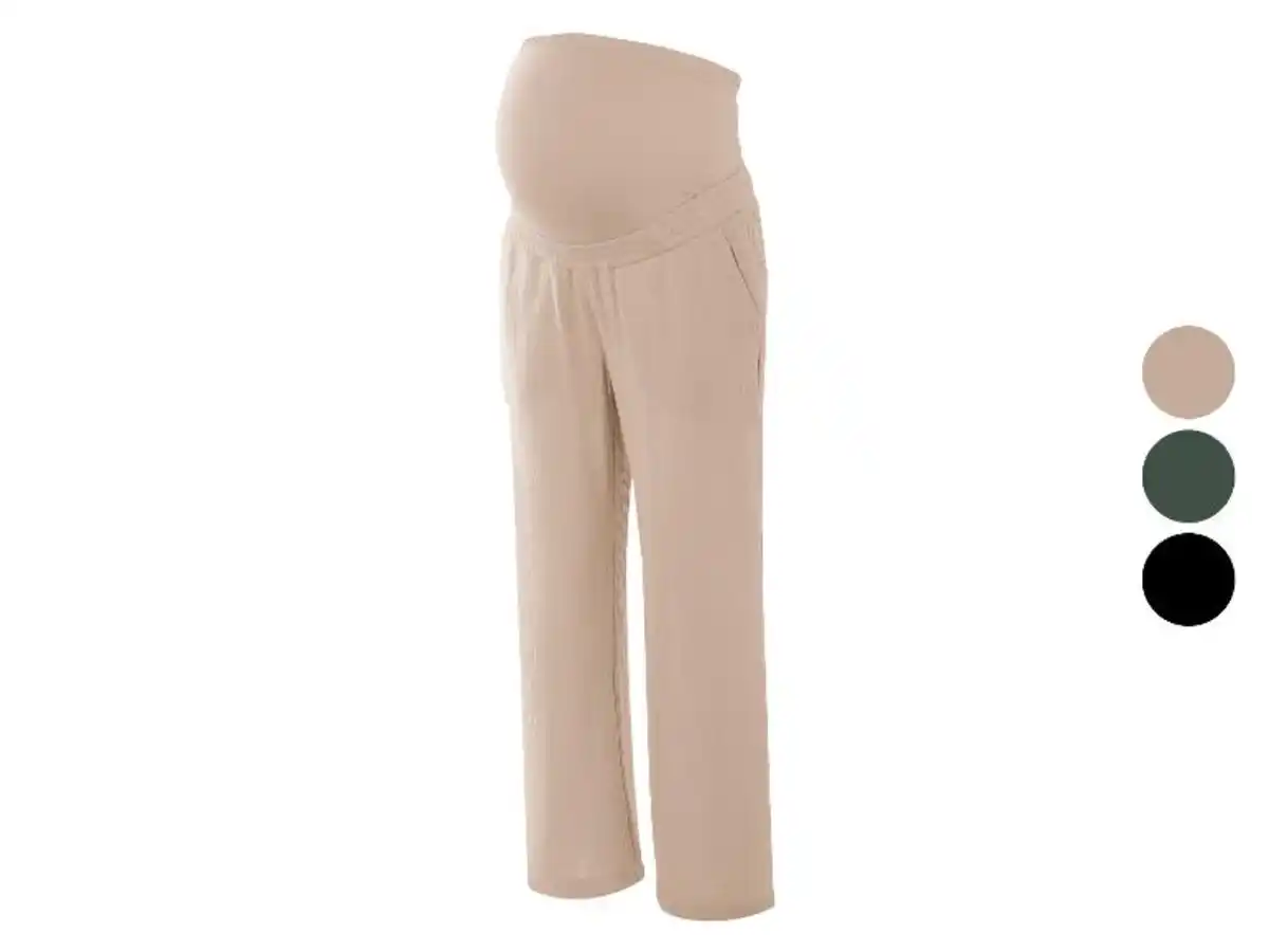 Bild 1 von esmara® Damen Umstandshose, aus angenehm weichem Musselin