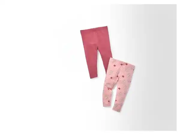 Bild 3 von lupilu® Baby Leggings, 2 Stück, mit Bio-Baumwolle