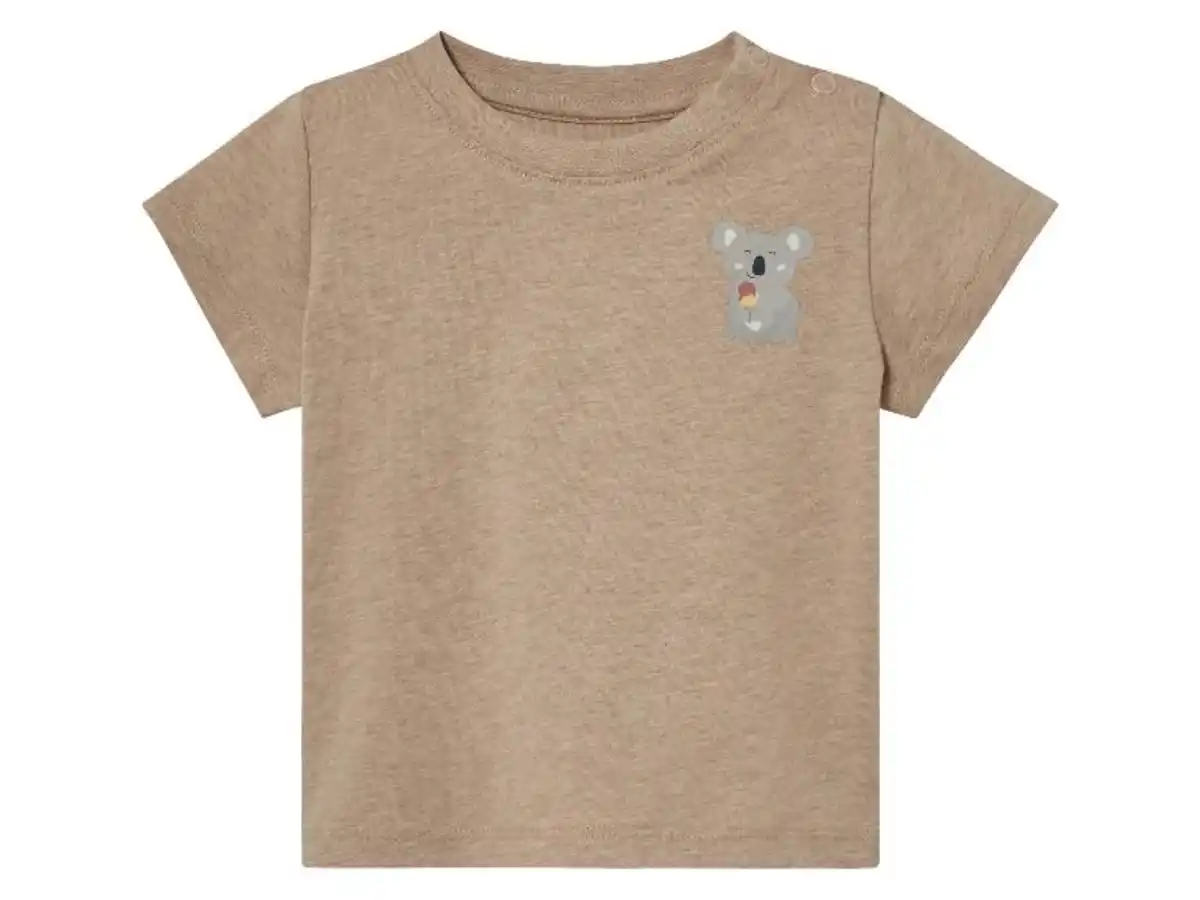 Bild 2 von lupilu® Baby T-Shirt, mit Schulterknöpfung