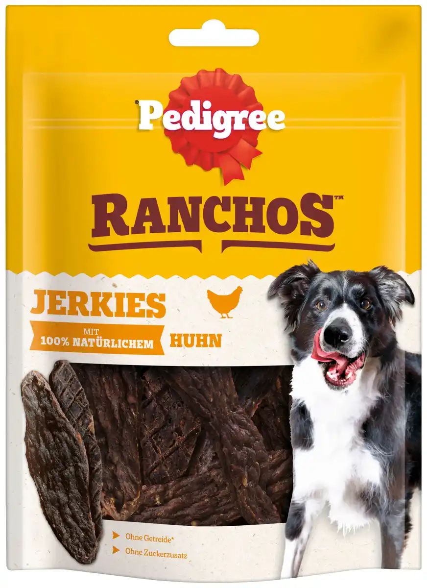 Bild 1 von Pedigree Ranchos Hundeleckerli Jerkies mit Huhn 70 g