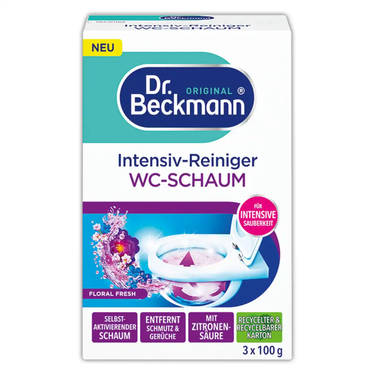 Bild 1 von Dr. Beckmann Intensiv-Reiniger WC-Schaum