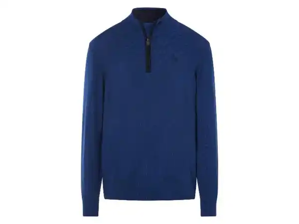 Bild 2 von LIVERGY® Herren Stricktroyer, mit Stickerei