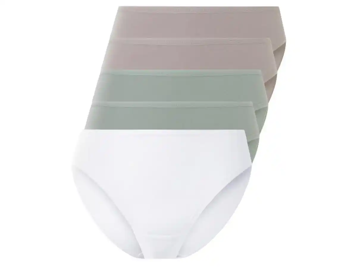 Bild 2 von esmara® Damen Slips, 5 Stück, hoher Baumwollanteil