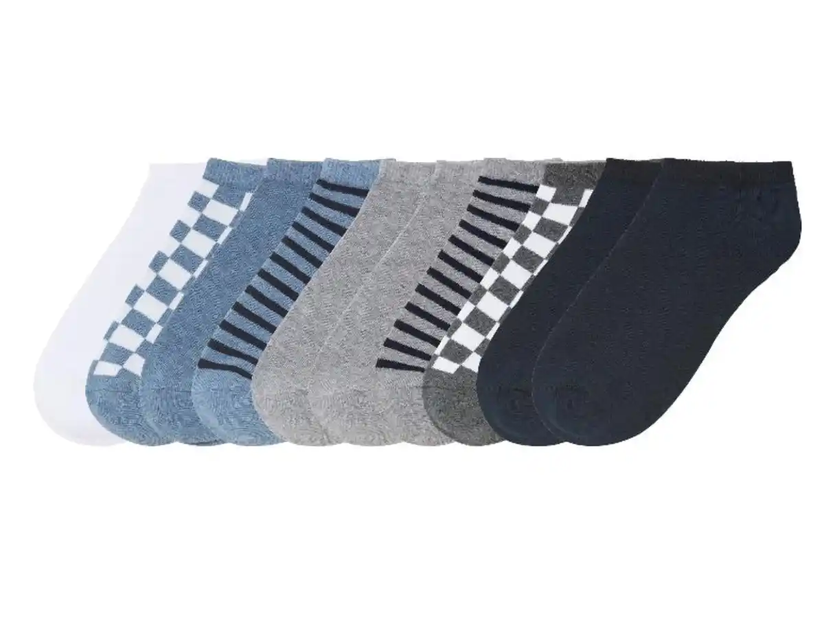 Bild 2 von pepperts!® Kinder Sneakersocken, 10 Paar, mit Bio-Baumwolle