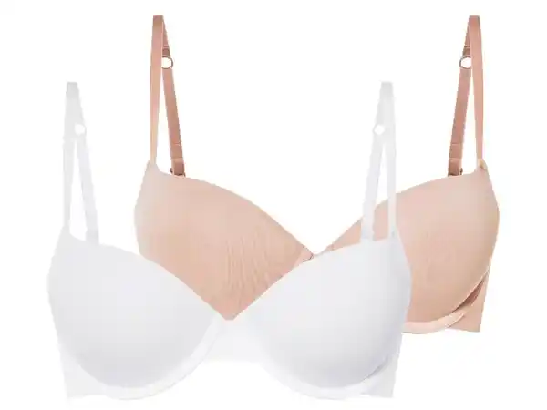 Bild 2 von esmara® Damen Push-UP-BHs, 2 Stück, mit verstellbaren Trägern