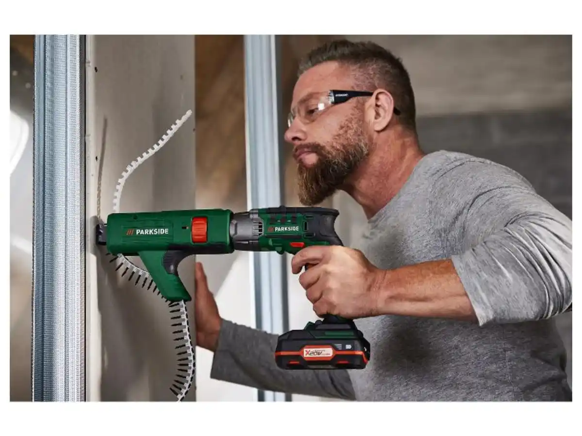 Bild 2 von PARKSIDE® 20 V Akku-Trockenbauschrauber »PTBSA 20-Li A1«, mit Akku und Ladegerät