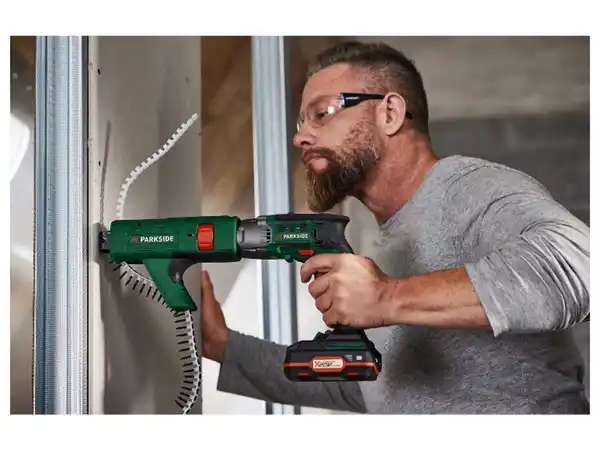 Bild 2 von PARKSIDE® 20 V Akku-Trockenbauschrauber »PTBSA 20-Li A1«, mit Akku und Ladegerät