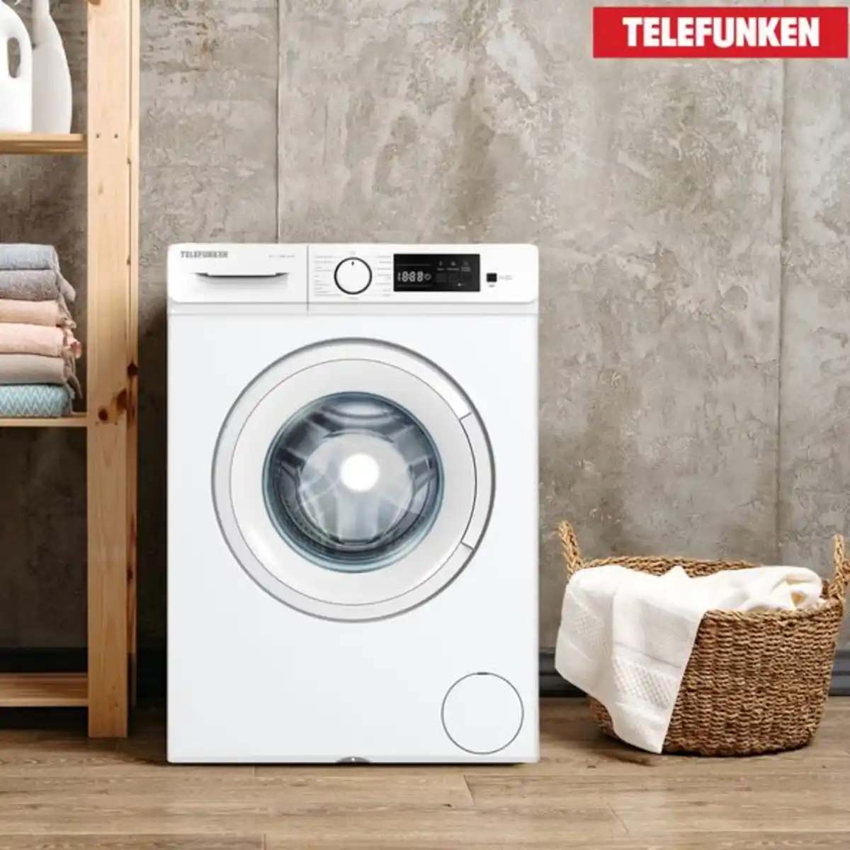 Bild 1 von Waschmaschine W-7-1200-B-W – Energieeffizienzklasse B