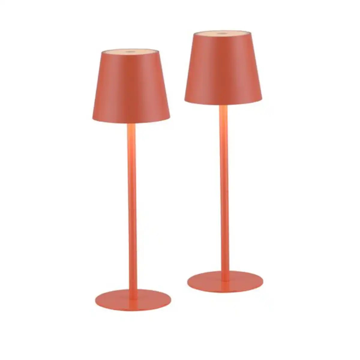 Bild 1 von LED-Akku-Tischleuchte Buria 2er Set, lachs