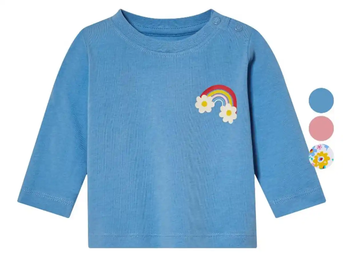 Bild 1 von lupilu® Baby Langarmshirt, mit Bio-Baumwolle