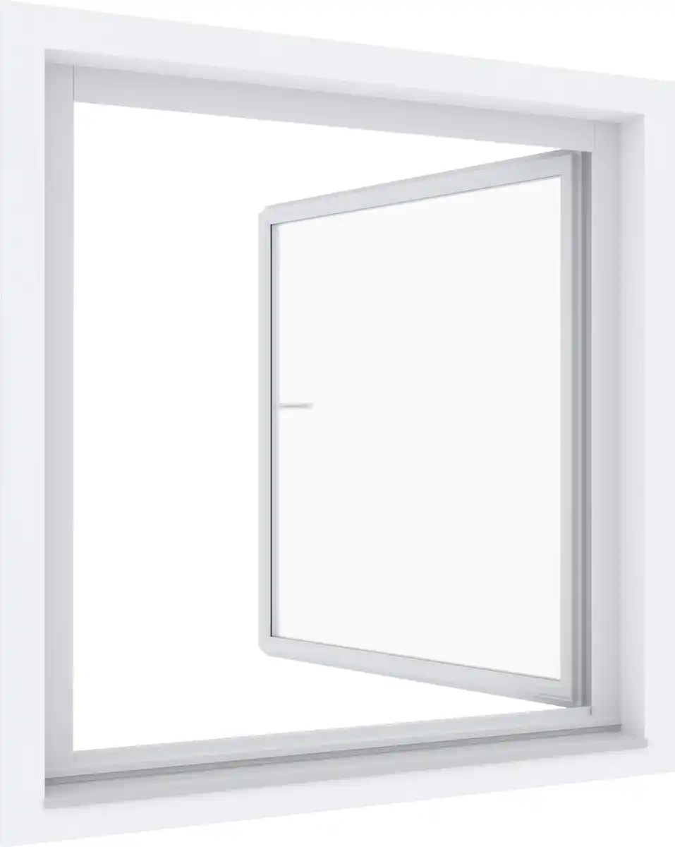 Bild 1 von TrendLine Fliegenschutz-Fenster 100 x 120 cm weiß/weiß kürzbar