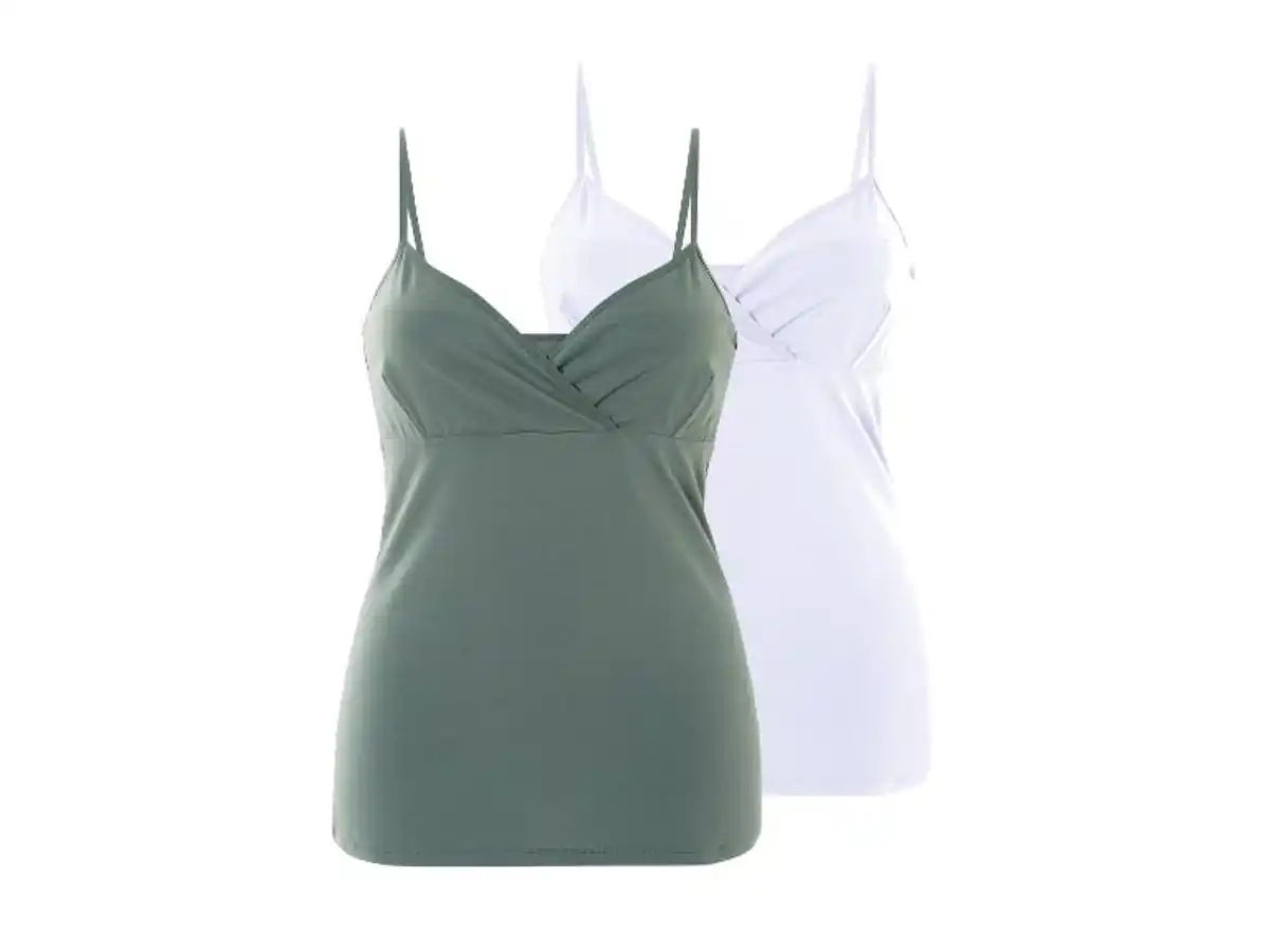 Bild 2 von esmara® Damen Still-Tops, 2 Stück, mit Bio-Baumwolle