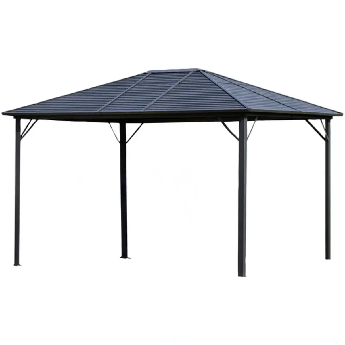 Bild 1 von Hardtop-Pavillon, Spitzdach, rechteckig, BxHxT: 300 x 275 x 400 cm