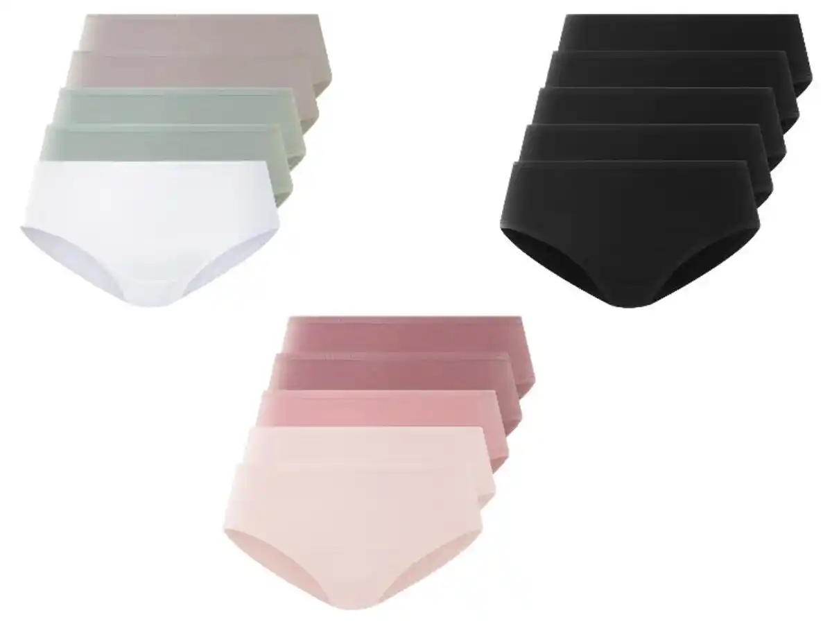 Bild 1 von esmara® Damen Hipster, 5 Stück, hoher Baumwollanteil