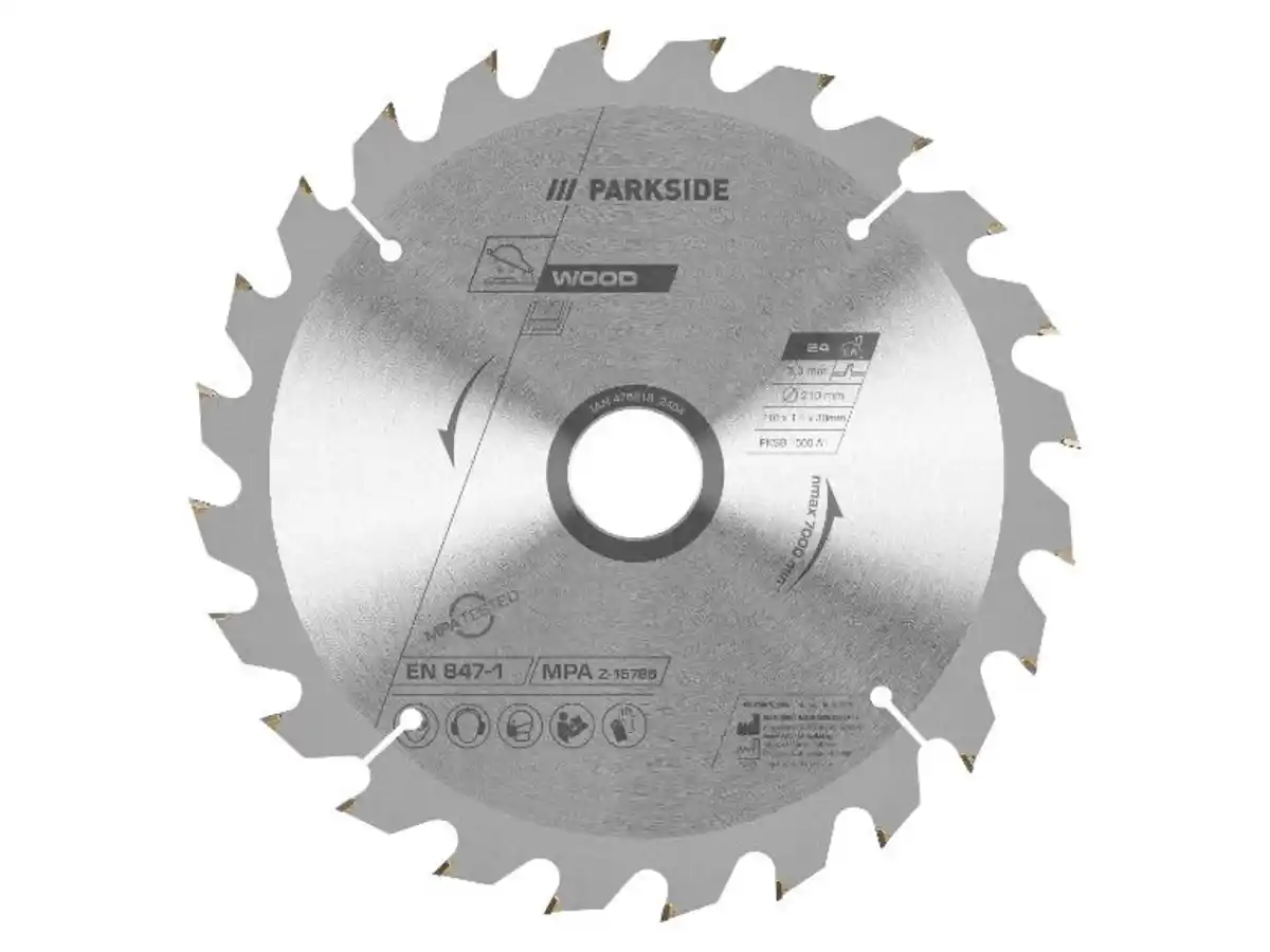 Bild 2 von PARKSIDE® Kreissägeblatt »PKSB 1500 A1«, hartmetallbestückt