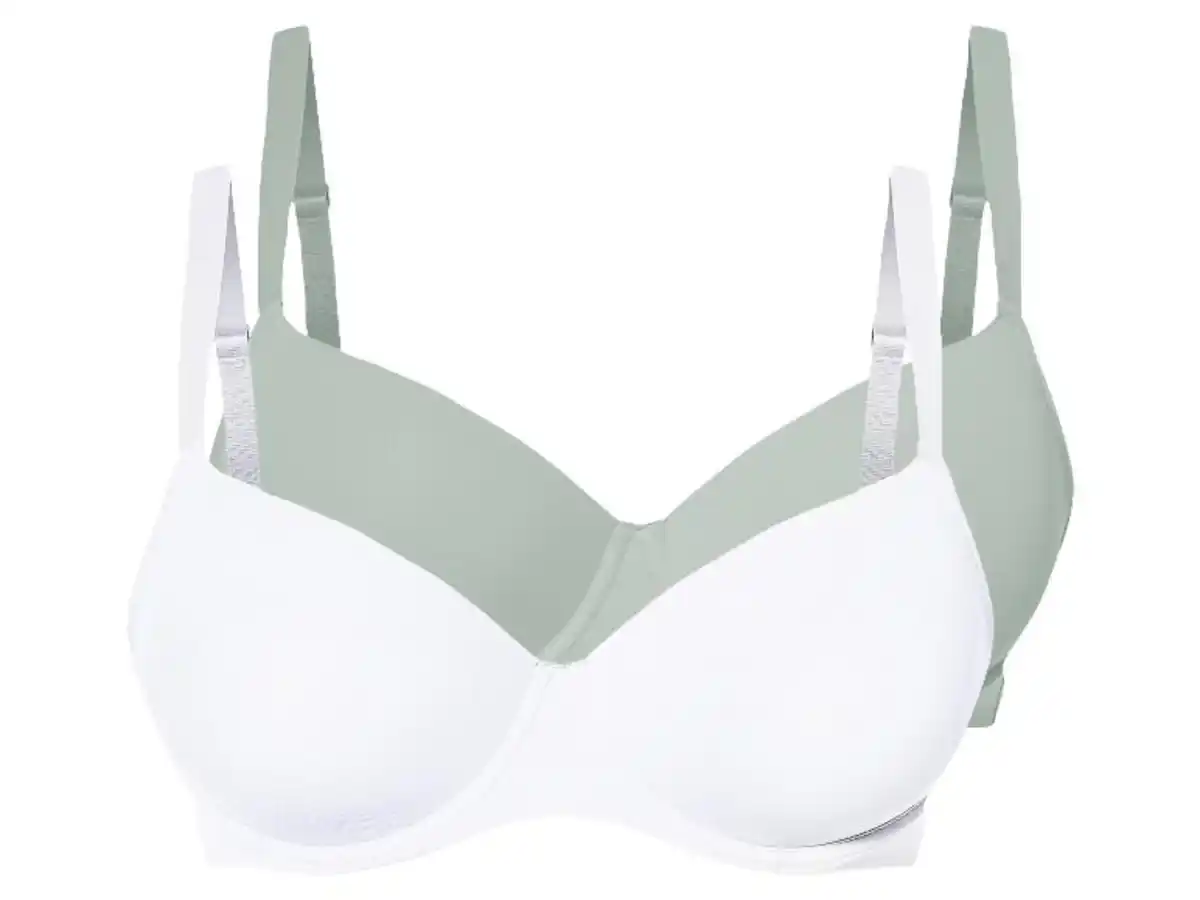 Bild 2 von esmara® Damen Bügel-BHs, 2 Stück, mit gepaddeten Cups