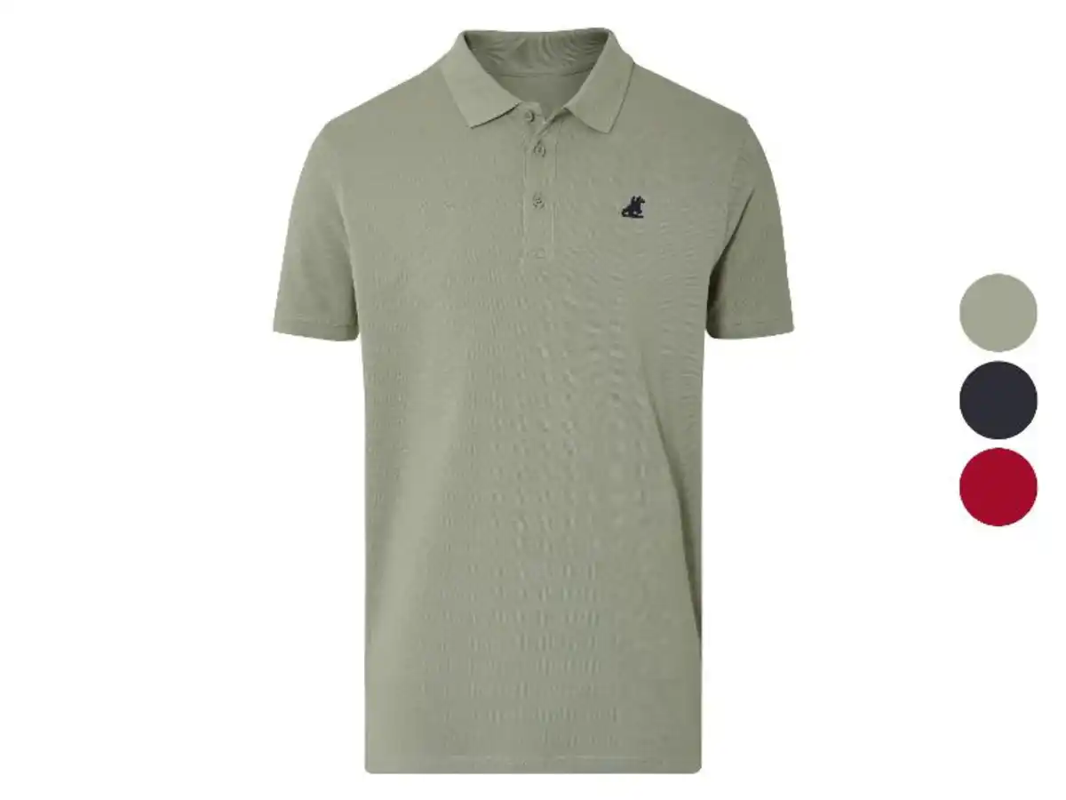 Bild 1 von LIVERGY® x Grand Polo Herren Poloshirt, aus reiner Baumwolle