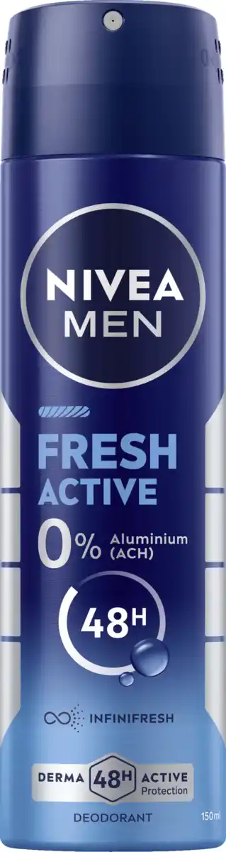 Bild 1 von NIVEA MEN Fresh Active Deodorant Spray, 150 ml