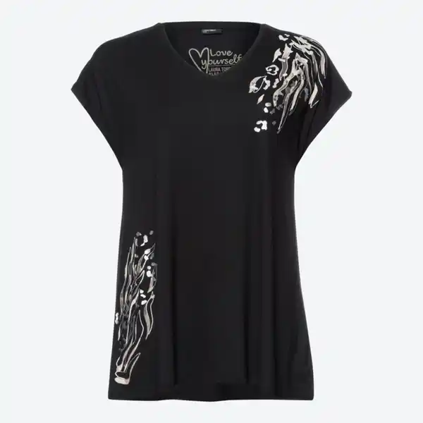 Bild 4 von Damen-T-Shirt mit V-Ausschnitt, große Größen