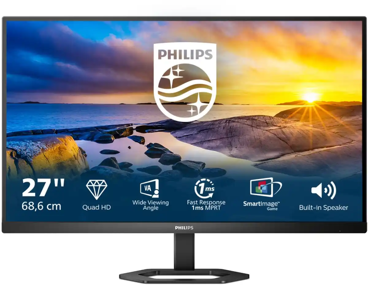 Bild 1 von 27E1N5500LA/00 69 cm (27") TFT-Monitor mit LED-Technik schwarz / F