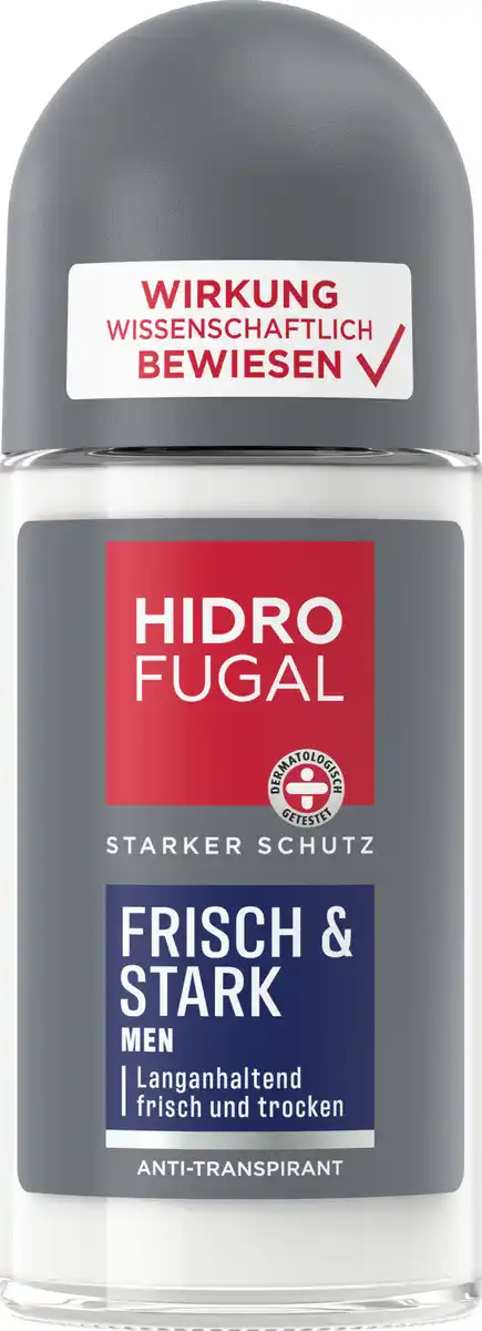 Bild 1 von Hidrofugal MEN Frisch Stark Anti-Transpirant Roll On, 50 ml