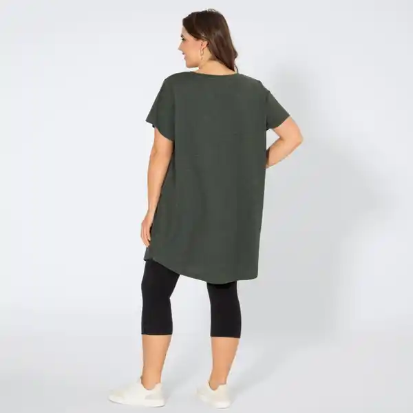 Bild 4 von Damen-Caprileggings mit Knöpfen, große Größen