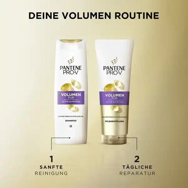 Bild 3 von Pantene Pro-V Haarshampoo Volumen Pur, 500 ml