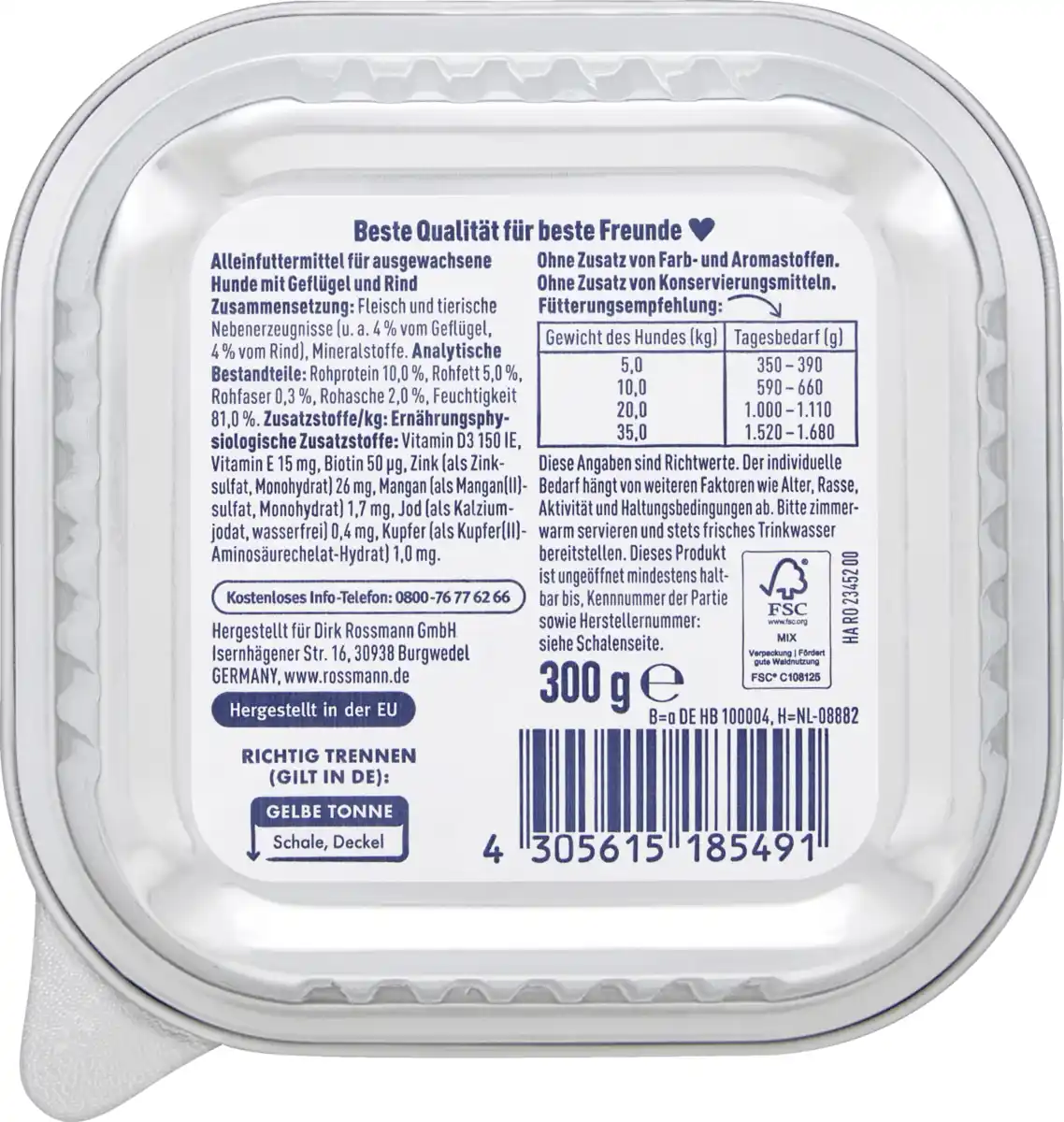 Bild 2 von Winston Schlemmer-Menü mit Geflügel & Rind, 300 g