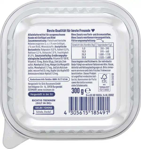 Bild 2 von Winston Schlemmer-Menü mit Geflügel & Rind, 300 g