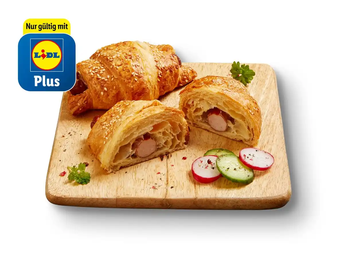 Bild 1 von Wienerle Croissant,  3 Stu