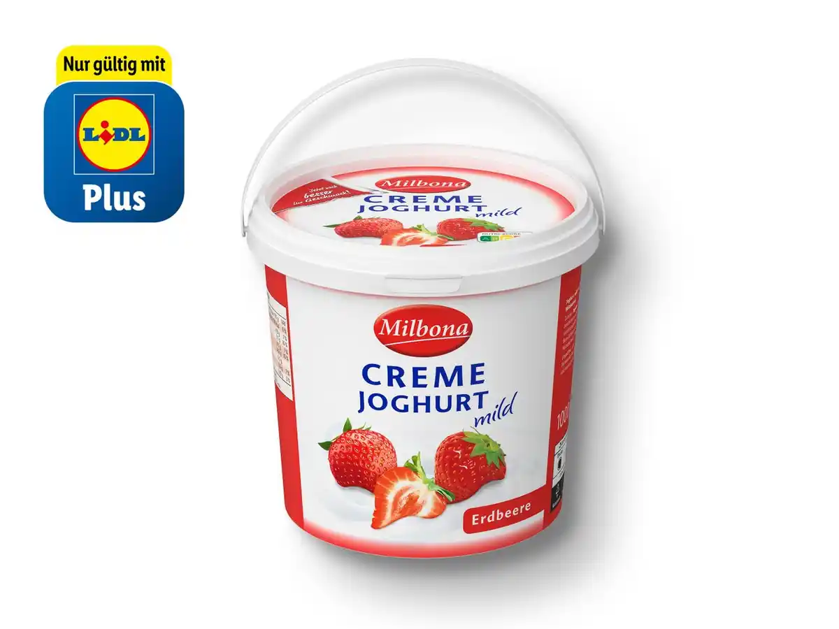 Bild 1 von Milbona Cremejoghurt, mild,  1 kg