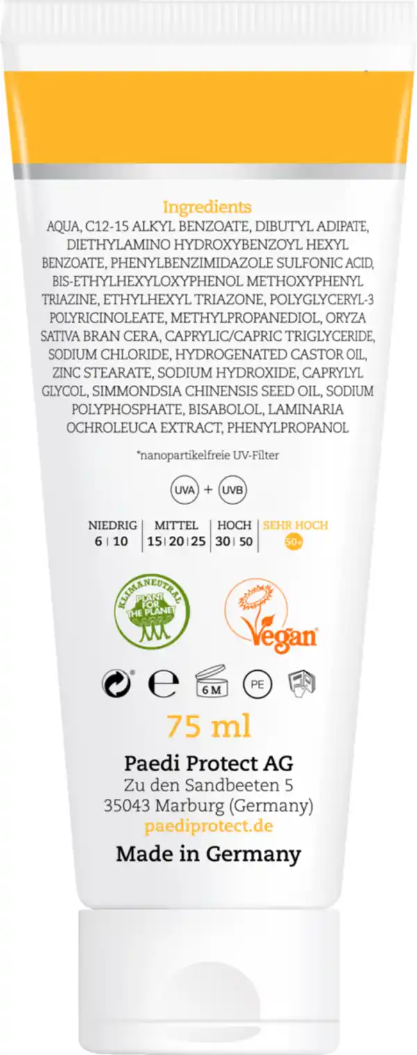 Bild 3 von PAEDIPROTECT Meeressonnencreme LSF 50+, 75 ml