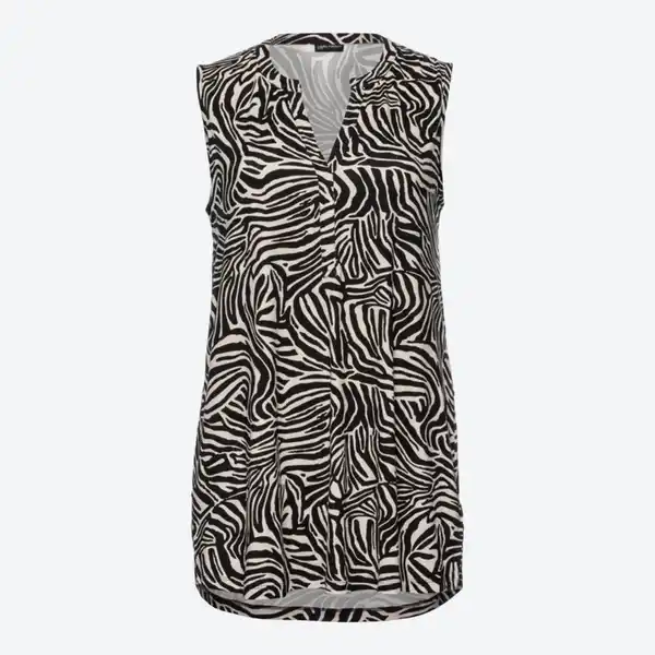 Bild 2 von Damen-Top mit modischem Druck, große Größen