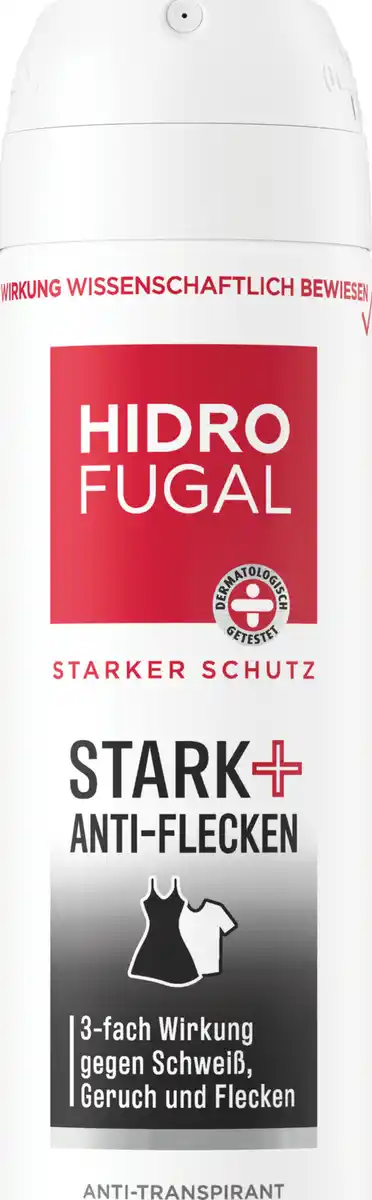 Bild 1 von Hidrofugal Stark Anti-Flecken Anti-Transpirant Spray, 150 ml