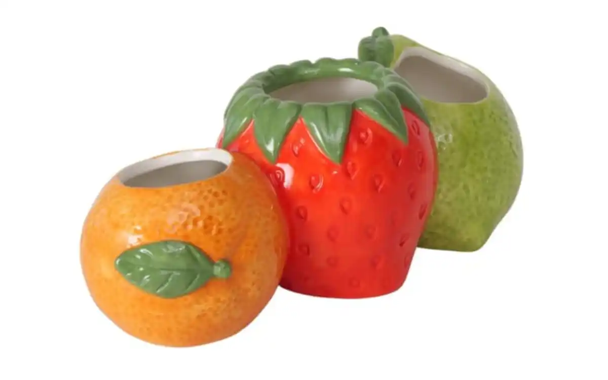 Bild 1 von Vase Frutas, rot/orange/grün