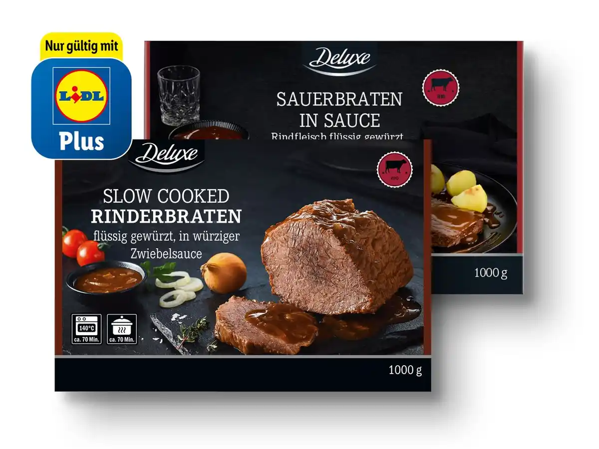 Bild 1 von Deluxe Rinder-/Sauerbraten,  1 kg