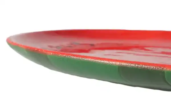 Bild 3 von Servierplatte Melone, rot/grün