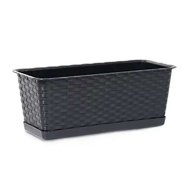 Bild 1 von Blumenkasten Ratolla 48,9x17,3x14,5cm anthrazit