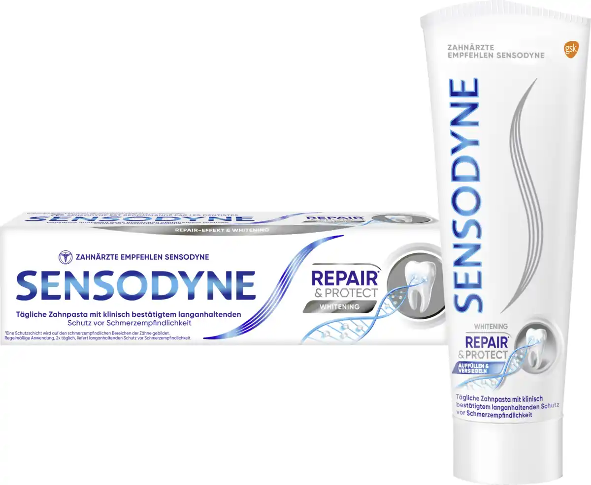 Bild 4 von Sensodyne Repair & Protect Whitening Zahnpasta, 75 ml