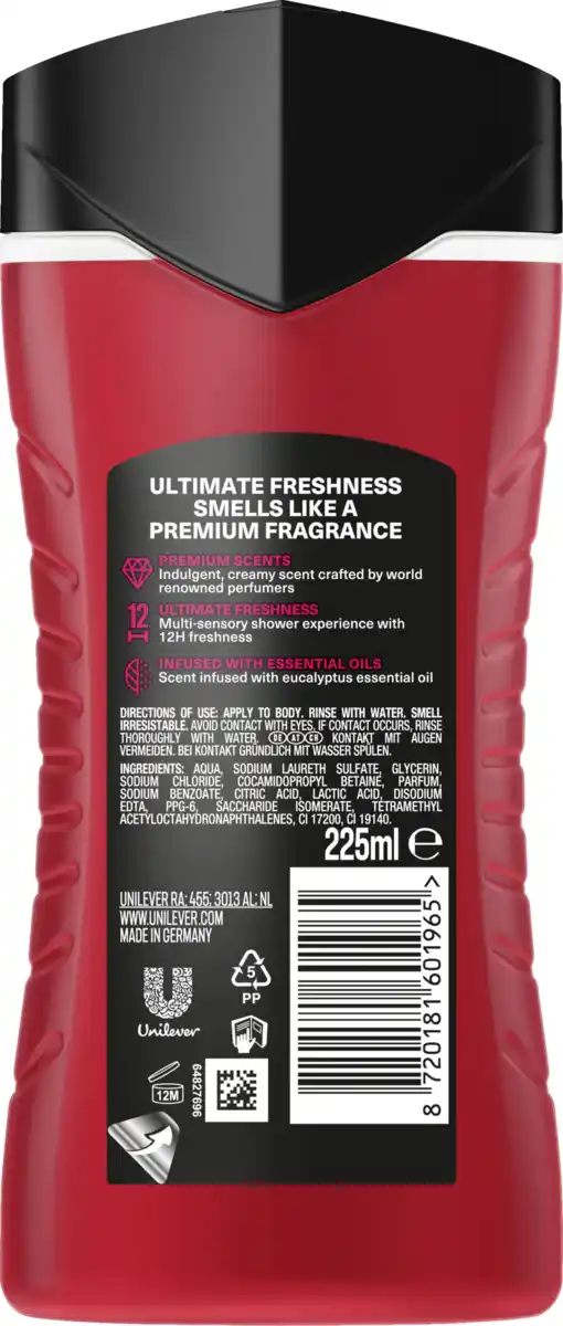 Bild 2 von AXE Duschgel Fine Fragrance Cherry Fizz, 225 ml