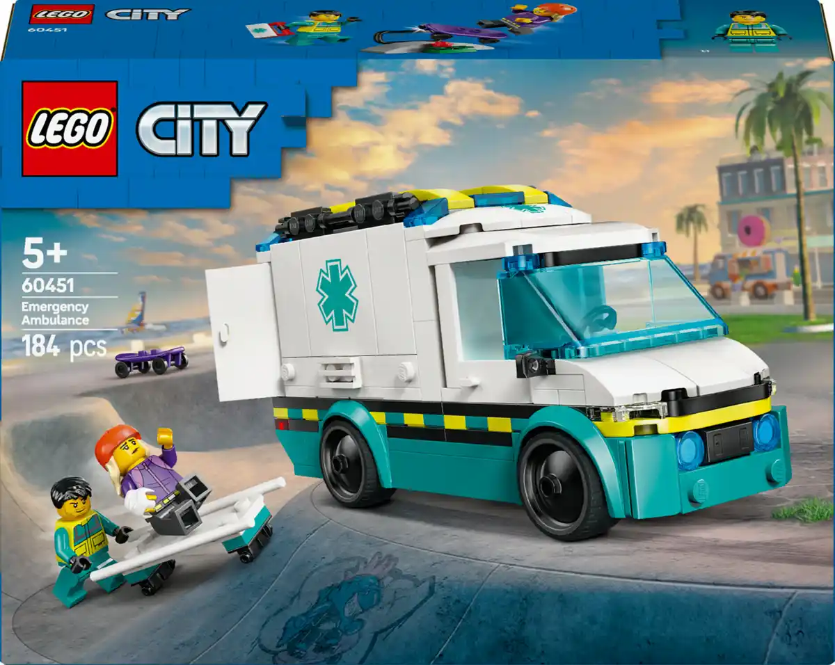 Bild 1 von LEGO CITY 60451 Rettungswagen
