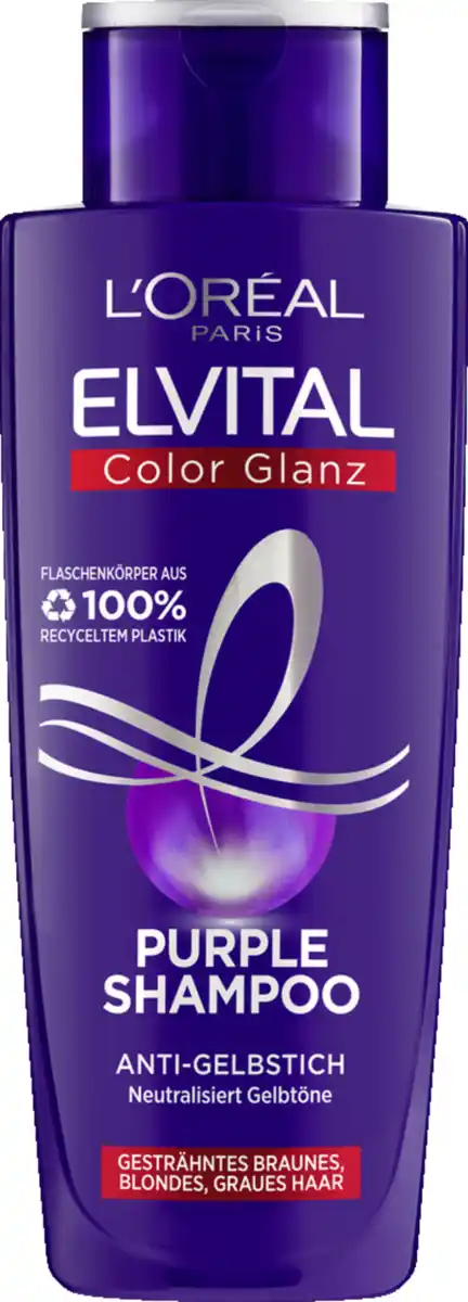 Bild 1 von L’Oréal Paris Elvital Color Glanz Purple Shampoo 200ml, 200 ml