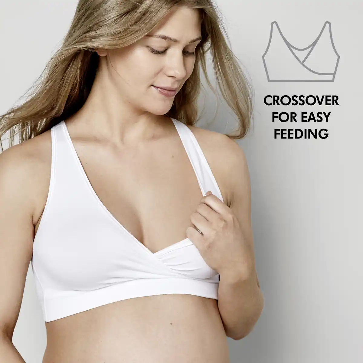 Bild 4 von medela Schlaf Bustier, weiß, Gr. S