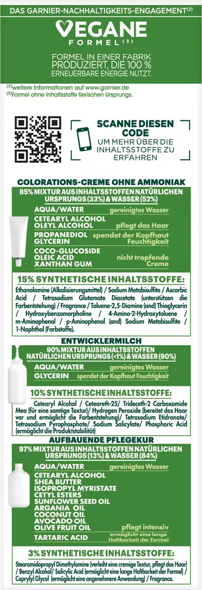 Bild 3 von Garnier Nutrisse Ultra Crème Dauerhafte Pflege-Haarfarbe 9.12 Sehr Helles Perlblond